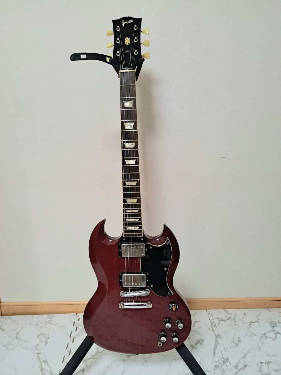 Greco SG-600 エレキギター ジャンク品 Yahoo!オークション -「sg-600」(グレコ) (本体)の落札相場