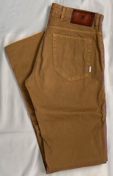 PT TORINO ピーティートリノ サイズ 29 S〜M コットンGRUNGE FIT パンツ ブラウン系 スラックスカラーパンツ