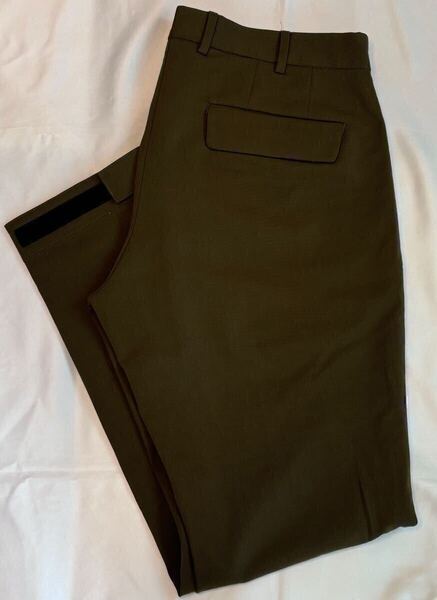 PT TORINO ピーティートリノ サイズ 48 M~L ウール パンツ カーキブラウン系 LAMDA FIT スラックス ナイロン