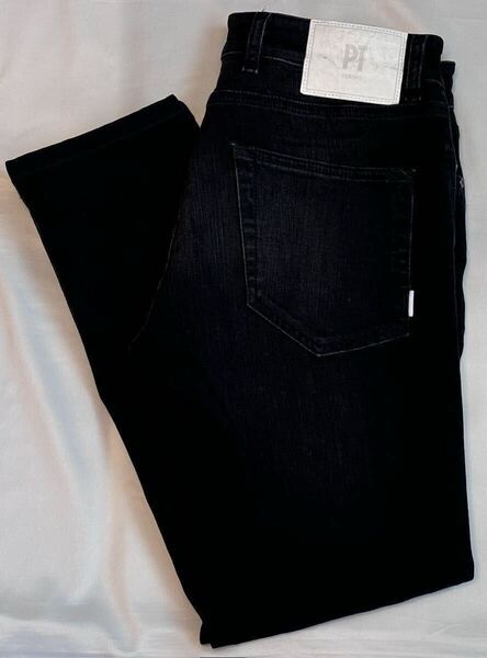 PT TORINO ピーティートリノ サイズ 30 S〜M コットンパンツ ブラック系 ROCK デニムパンツ ジーンズ