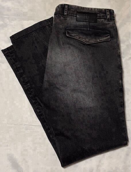 PT TORINO ピーティートリノ サイズ 31 S〜M コットンパンツ ブラック系 HOUSE FIT デニムパンツ ジーンズ ダメージ加工 ペイント
