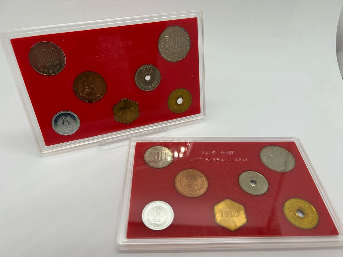 昭和62年/1987年/貨幣セット/造幣局/ミントセット(昭和)｜売買
