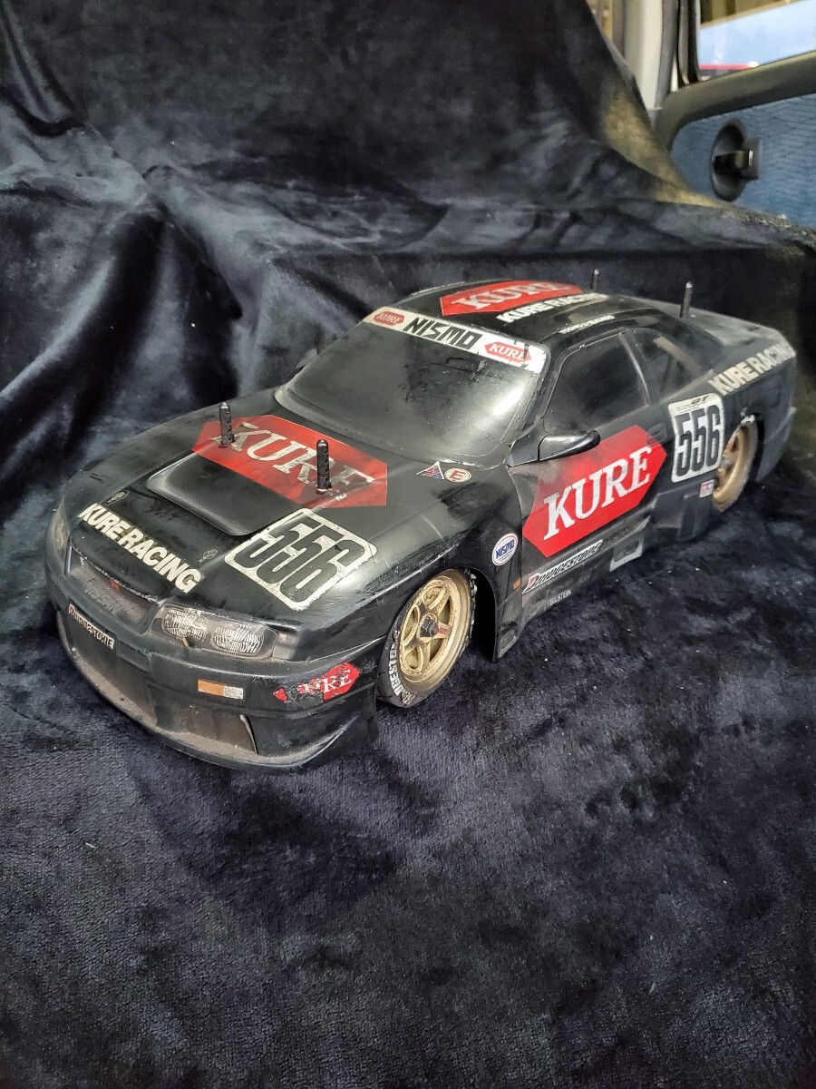 Tamiya Vintage 1/10 RC Kure Nismo TA03F Belt Drive Chassis