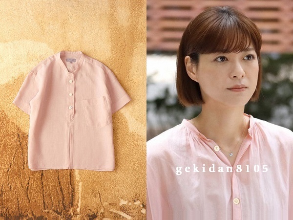 MARGARET HOWELL マーガレットハウエル 2023 新型 ファインリネン スタンドカラーシャツ 完売品 30,800円 極美品