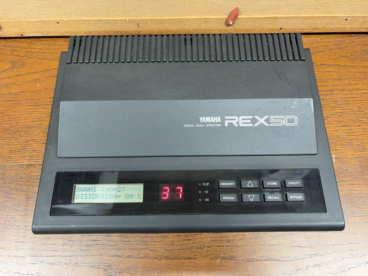 希少】YAMAHA ヤマハ REX50 デジタルマルチエフェクター