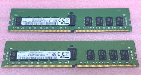 ◎Samsung M393A2K40CB2-CTD7Q 2枚セット *PC4-21300/DDR4-2666/PC4-2666V ECC REG/Registered 288Pin DDR4 RDIMM 32GB(16GB x2) 動作品