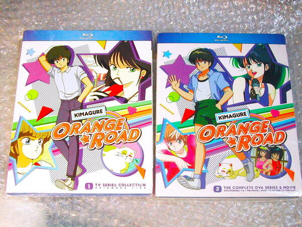 Blu-rayきまぐれオレンジ☆ロード全集コンプリートTVアニメ全48話+OVA全8話+劇場版BOX/全7枚組 正規北米版/ほぼ新品! 安心の再生確認済み!!