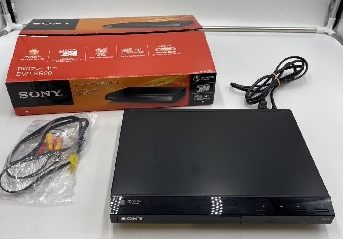 SONY ソニー CD/DVDプレーヤー DVP-SR20 - メルカリ