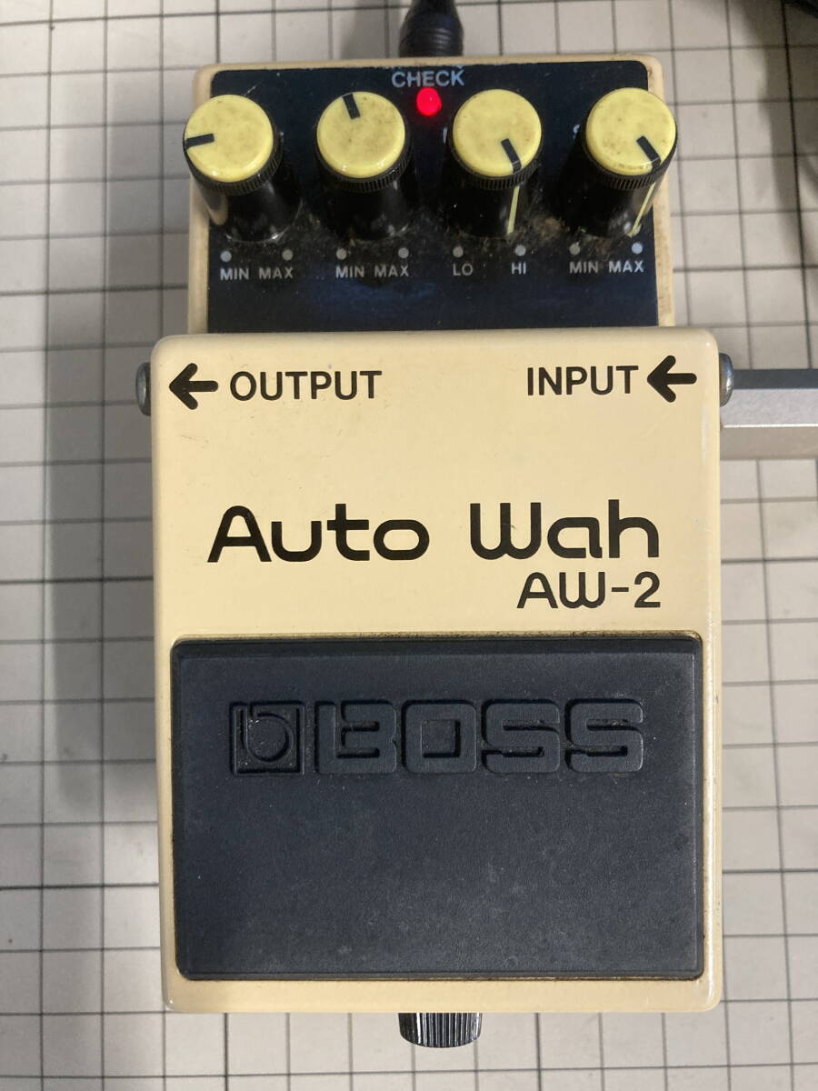 新品同様）BOSS AW-2 Auto Wah オートワウ エフェクター