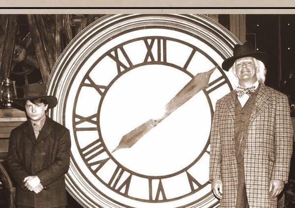 バックトゥザフューチャー Back To The Future 時計台 フォト