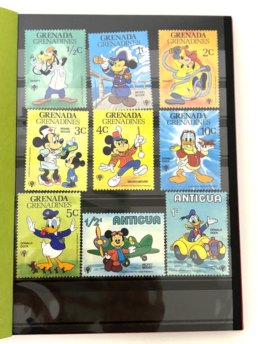 ディズニー切手 BEQUIA ベキア島 1989年6種セット | 収集ワールド