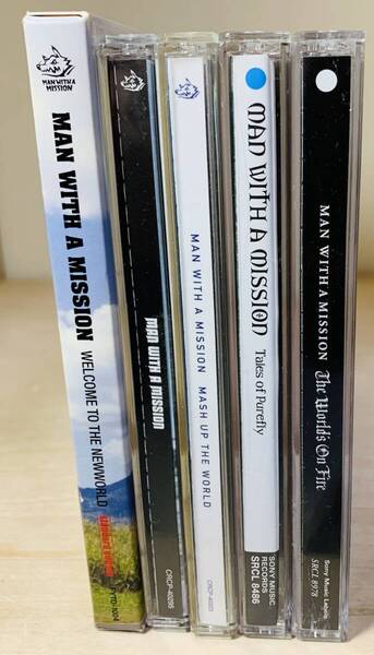 ■送料無料■ MAN WITH A MISSION CD アルバム 5枚セット 特典付