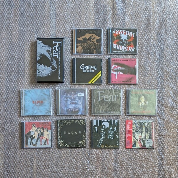 未開封 含む V.A/Fear Rapes/FINAL COLLECTION GRIFFIN K.G.G.M Hardcore ハードコア ビデオテープ 他
