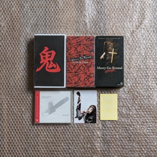 未開封 含む Merry go round/REDDISH COLLECTORS NO DEAD ARTIST screaming essence V.A/鬼 写真 メリゴ merrygoround 検)gibkiy LOA-ROAR