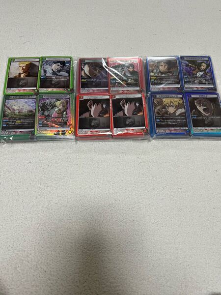 ユニオンアリーナ ユニアリ 進撃の巨人 SR以下全種 4コン attack