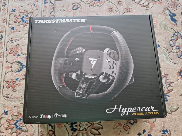 Thrustmaster スラストマスター ステアリングホイール Hypercar Wheel Add-On PS5 PS4 Xbox Series X|S PC T300 T818 T598 対応