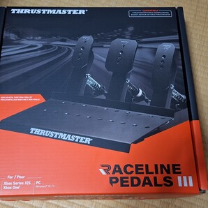 Thrustmaster スラストマスター Raceline Pedals III - PS5、PS4、Xbox、ペダル ハンコン ハンドルコントローラー T598 T300 T-GT 対応
