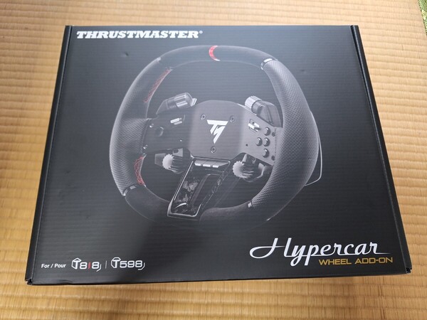 Thrustmaster スラストマスター ステアリングホイール Hypercar Wheel Add-On PS5 PS4 Xbox Series X|S PC T300 T818 T598 対応