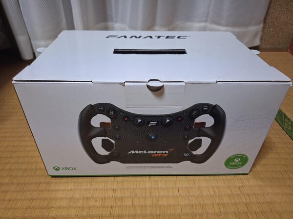 FANATEC CSL Elite Steering Wheel McLaren GT3 V2 + QRLight ファナテック ハンドルコントローラー PS5 PS4 PC Xbox Series X|S
