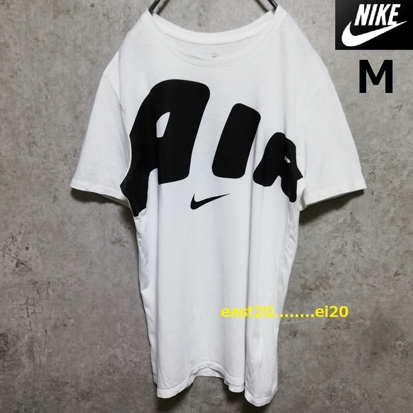 NIKE AIR MORE UPTEMPO ナイキ エア モア アップテンポ モアテン ビッグ ロゴ メンズ トップス 半袖 Tシャツ M 白 ホワイト 即決 送料無料