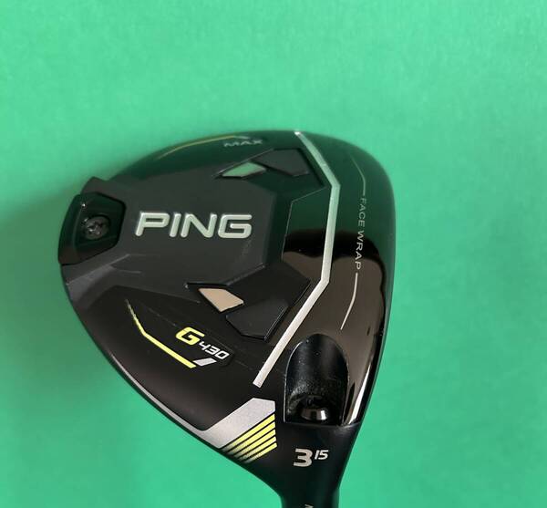 【中古】美品 PING G430 MAX フェアウェイウッド3番15度 純正シャフトALTA J CB SR