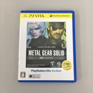 METAL GEAR SOLID HD EDITION PlayStation Vita the Best PS Vita ゲームソフト 2505BKS177