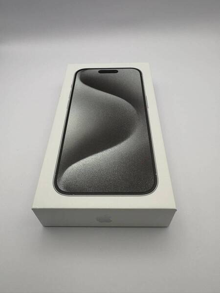 【未開封】Apple iPhone 15 Pro 256GB ホワイトチタニウム