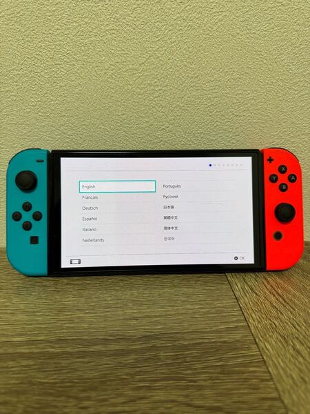 【送料無料】中古品 Nintendo Switch 有機ELモデル 本体のみ ニンテンドースイッチ 任天堂 初期化.