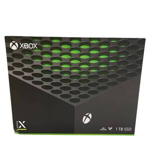 ■ 新品未開封 Microsoft XBOX Series X 1TB RRT-00015 マイクロソフト テレビゲーム機 本体 エックスボックス 家庭用