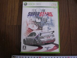 送料185円から ■SUPERSTARS V8 RACING xbox360ソフト 動作未確認現状渡し 完全JUNK品