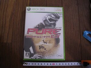 送料185円から ■EXTREME RACING PURE xbox360ソフト 動作未確認現状渡し 完全JUNK品
