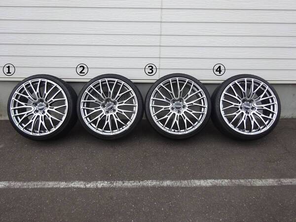 ①RAYSHOMURA20インチ8.5J 45 225/35R20◆2X10BD