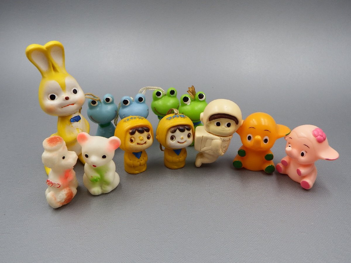 昭和レトロ 当時物 エスエス製薬 ピョンちゃん ソフビ人形×6体 希少品 Yahoo!オークション -「エスエス製薬 ピョンちゃん