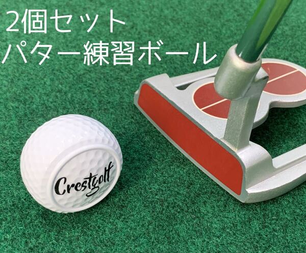 パター練習 ゴルフ 練習器具 2個