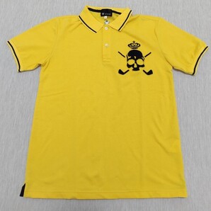 送料込み!【THE SHOP TK MIXPICE】ザショップティーケー タケオキクチ 半袖 ポロシャツ 黄色 イエロー ゴルフウェア GOLF ファッション