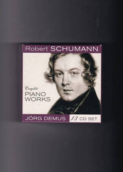 ロベルト・シューマン ピアノ独奏曲全集 イェルク・デームス 13CD