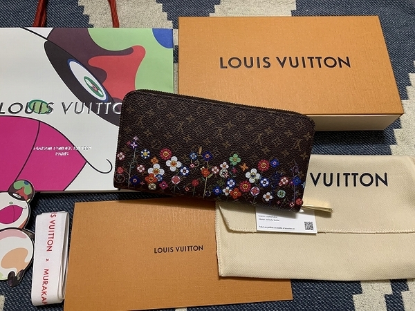 新品 LOUIS VUITTON × 村上隆 ジッピーウォレット