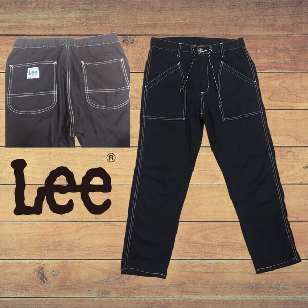 Lee(リー) DUNGAREES MENS EASY BAKER CROPPED PANTS / ダンガリーズ 【涼】麻混イージー ベイカー クロップドパンツ/S LM5922 日本製