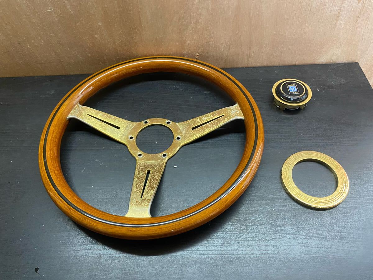 ナルディ レア ゴールド 325mm Yahoo!オークション -「(ゴールド 金 gold)」(ステアリング