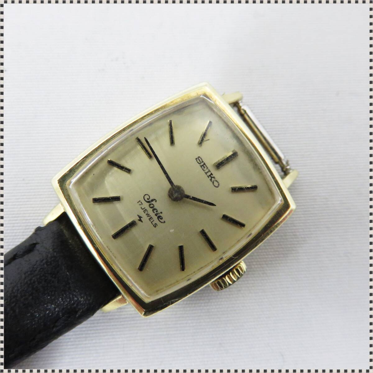 SEIKO セイコー Champion チャンピオン Diashock 17石 J14082 手