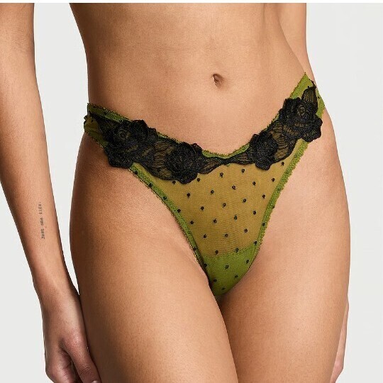 Victoria's Secret シアー Tバックショーツ XSのみ オンライン完売品