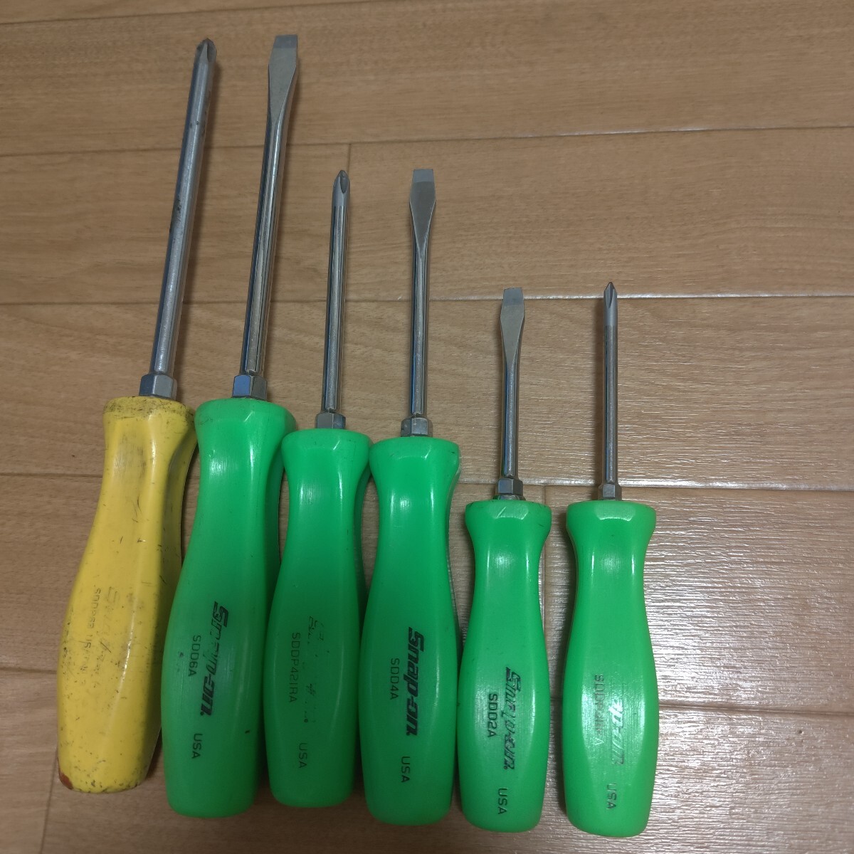 Snap-onスナップオン タイヤレバー 2本セット 旧グリップ used Snap-onスナップオン タイヤレバー 2本セット 旧グリップ used
