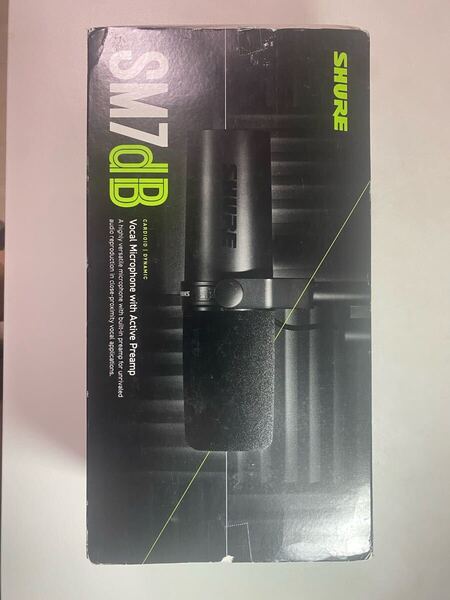 Shure SM7dbダイナミックマイク