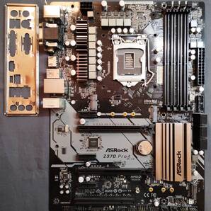 マザーボード/Z370 Pro4/IOパネル付き/最新BIOS/Windows11対応/送料無料