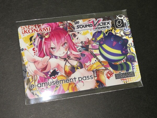 【未使用/匿名】SDVX e-pass The 9th KAC 666枚限定 sound voltex サウンドボルテックス グレイス