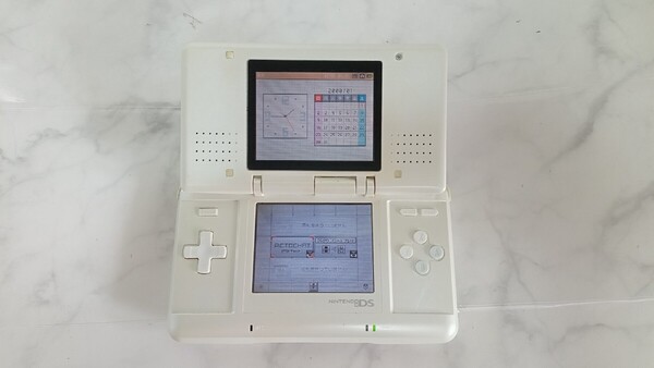 K4213 Nintendo 初代DS NTR-001 本体のみ ニンテンドー/任天堂 簡易動作確認OK 動作品 現状品 ソフトケース付き 送料無料