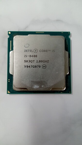 K3938 INTEL CPU CORE i5-8400 2.80GHZ インテル 動作品 現状品 送料無料