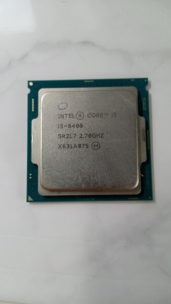 K3940 INTEL CPU CORE i5-6400 2.70GHZ インテル 動作品 現状品 送料無料