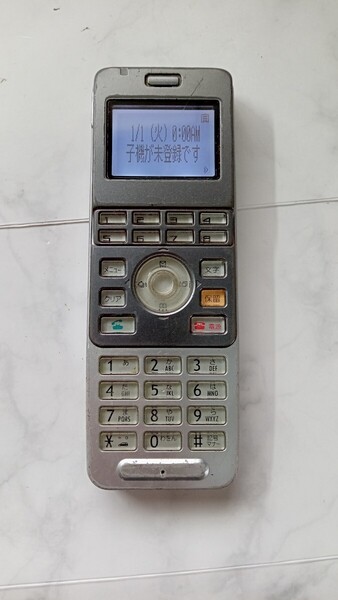 K4018 西日本電信電話株式会社 ビジネスフォン NX-PSSL デジタルコードレス電話機 起動&簡易動作確認&簡易清掃&リセットOK 送料無料 現状品