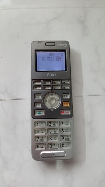 K4019 西日本電信電話株式会社 ビジネスフォン NX-PSSL デジタルコードレス電話機 起動&簡易動作確認&簡易清掃&リセットOK 送料無料 現状品